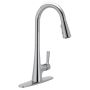 Mikah One Handle High Arc Pulldown Kitchen Faucet Chrome