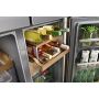 KitchenAid 36" Side by Side Refrigerator 19.4 CuFt