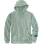 Loose Fit Midweight Graphic Sleeve Sweatshirt