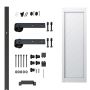37" x 84" Herringbone Solid Primed Barn Door Kit