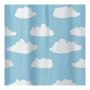 72" x 72" Cloud Blue Shower Curtain