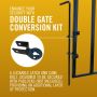 Double Iron Hardware Upgrade Conversion Gate Kit