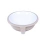 Oval Undermount Sink 19.29" x 15.75" x 8.27"