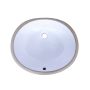 Oval Undermount Sink 19.29" x 15.75" x 8.27"
