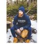 Oxford Navy Fleece Hoody