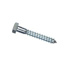 1/2" x 3-1/2" Zinc Plated Hex Lag Screw