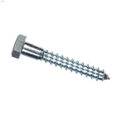 1/2" x 5-1/2" Zinc Plated Hex Lag Screw
