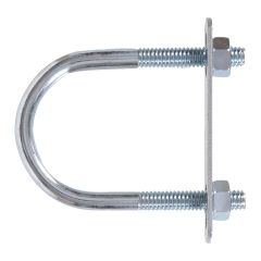 1/4" x 2-3/4" Zinc Plated U-Bolt
