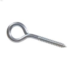 1/2" x 5-1/2" Zinc Plated Lag Thread Eye Screw-1/Pack
