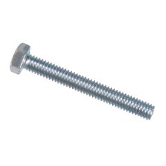 1/4-20 x 4" Zinc Plated Hex Tap Bolt-2/Pack