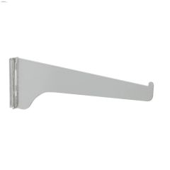 16" Titanium 14 Gauge Steel Shelf Bracket