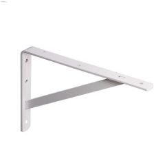 550 mm x 361 mm White Cold Rolled Steel Ultimate L-Bracket