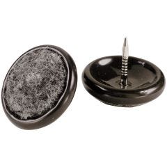 1" Carpet Base Nail-On Glide