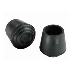 7/8" Black Plastic Anti-Skid Leg Tip