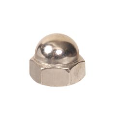#8-32 Nickel Plated Acorn Cap Nut