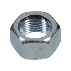 5/16-18 Grade 5 Silver Zinc Plated Hex Nut-5/Pack
