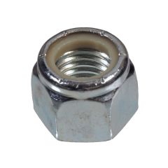 M4 x 0.7 Class 8 Zinc Plated Stop Lock Nut-4/Pack