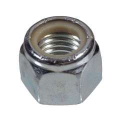 3/8-16 Zinc Plated Stop Lock Nut 5/Pack