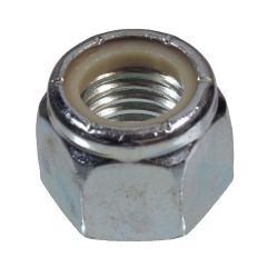 5/16-24 Yellow Zinc Standard (SAE) Lock Nut-2/Pack
