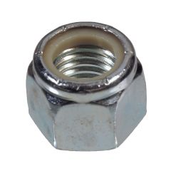 1/2-20 Yellow Zinc Standard (SAE) Lock Nut-1/Pack