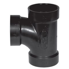 1-1/4" ABS Sanitary Pipe Tee