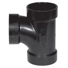 1-1/2" ABS Sanitary Pipe Tee