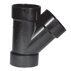 1-1/2" ABS 45 deg Pipe Wye