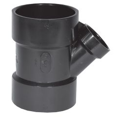 3" x 3" 1-1/2" ABS 45 deg Pipe Wye