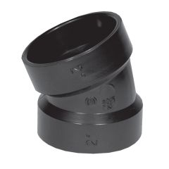 3" ABS 22.5 deg Pipe Elbow