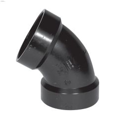 1-1/2" ABS 60 deg Elbow