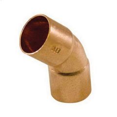 1/2" Copper Wrot 45 deg Elbow