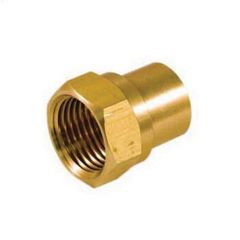 1/2" No Lead Bar Stock Adapter Sweat x FIP