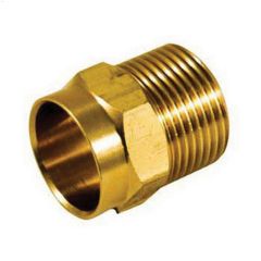 1/2" Compression x Male Brass Alloy Bar Stock