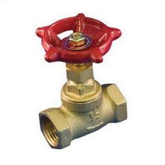 1/2" 125 PSI Threaded Lead Free Brass Stop Valve