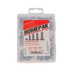 Zinc Pan Head Sheet Metal Screw Kit