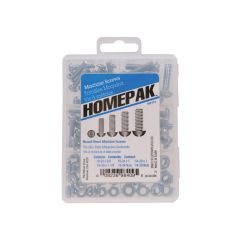 Zinc Pan Head Machine Screw Kit