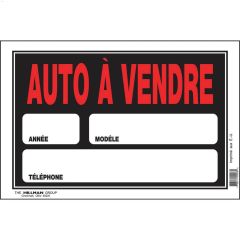 Écriteau Voiture à vendre