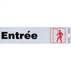 Écriteau Entrée