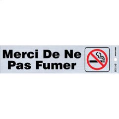 Écriteau Défense de fumer