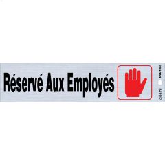 Écriteau Réservé aux employés