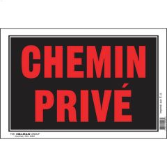 Écriteau Chemin privé