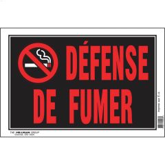Écriteau Défense de fumer