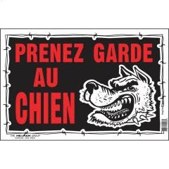 Écriteau Attention au chien