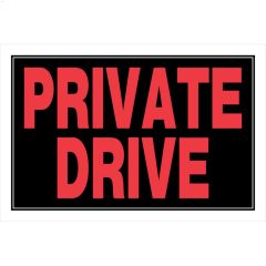 Écriteau Chemin privé