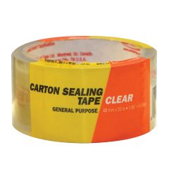 48 mm x 50 m Clear General Purpose Packaging Tape