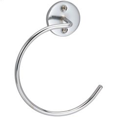 Fundamentals Polished Chrome Single Towel Ring