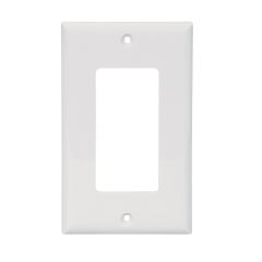 White Nylon (1) Decorator Wallplate