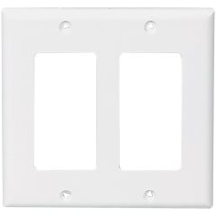 White Nylon (2) Decorator Wallplate