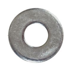 #8 Zinc Plated Steel SAE Flat Washer-36/Pack
