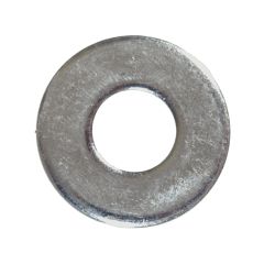 #10 Zinc Plated Steel SAE Flat Washer-24/Pack